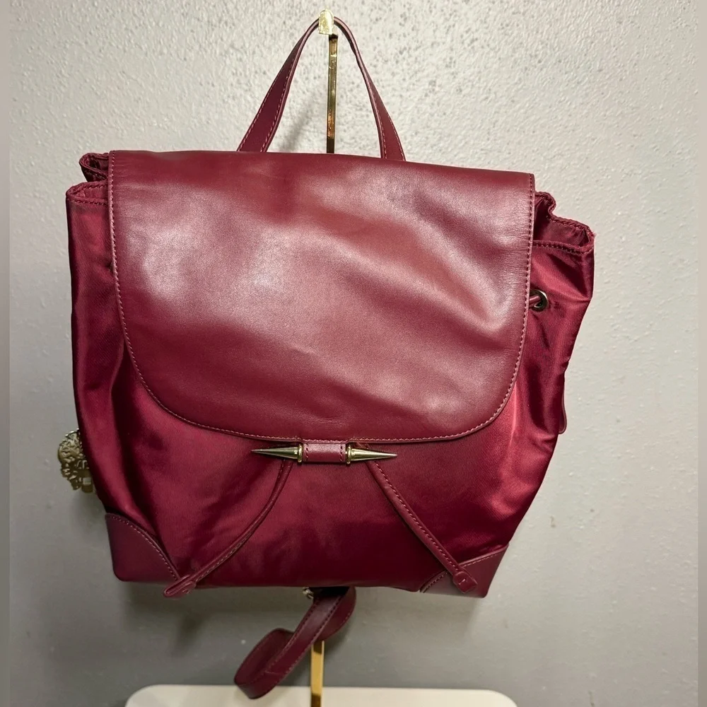 Vince Camuto Gia Nylon Leather Backpack